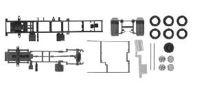 330-084499 - 2 Fahrgestelle MB Atego 7,5t