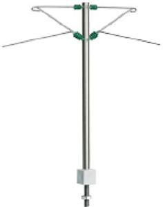 785-121 - H-Profil-Mittelmast 78mm