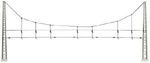 785-131 - Quertragwerk einfach 360mm